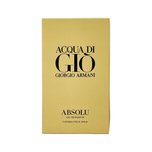 Giorgio Armani Acqua Di Gio Absolu EDP for Men