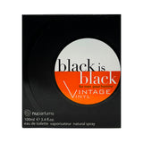 Black Is Black Vintage Vinyl 3.4 oz EDT For Men