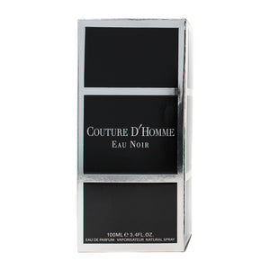 Nuparfums Couture D'Homme Eau Noir 3.4 oz EDP for Men